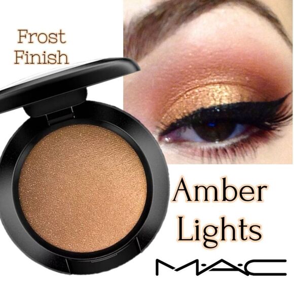 MAC Frost Shadow in Amber Lights (SHIMMERING GOLDEN BRONZE) - Picture 1 of 15